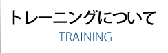 トレーニングメニュー トレーニングメニュー